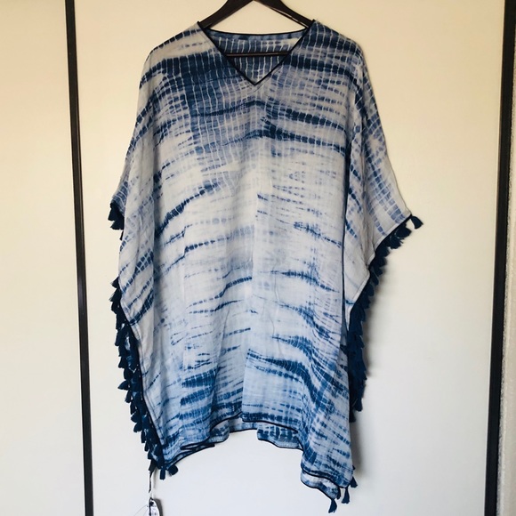 Express Other - Express tide dye navy beach cover up